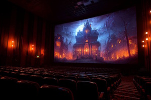 Фотография перформанса Хоррор-кинотеатр от компании Туннель (Фото 1)